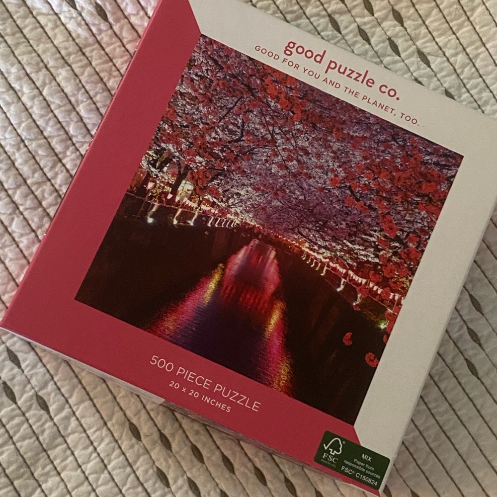 Cherry Blossom 500 Piece Puzzle